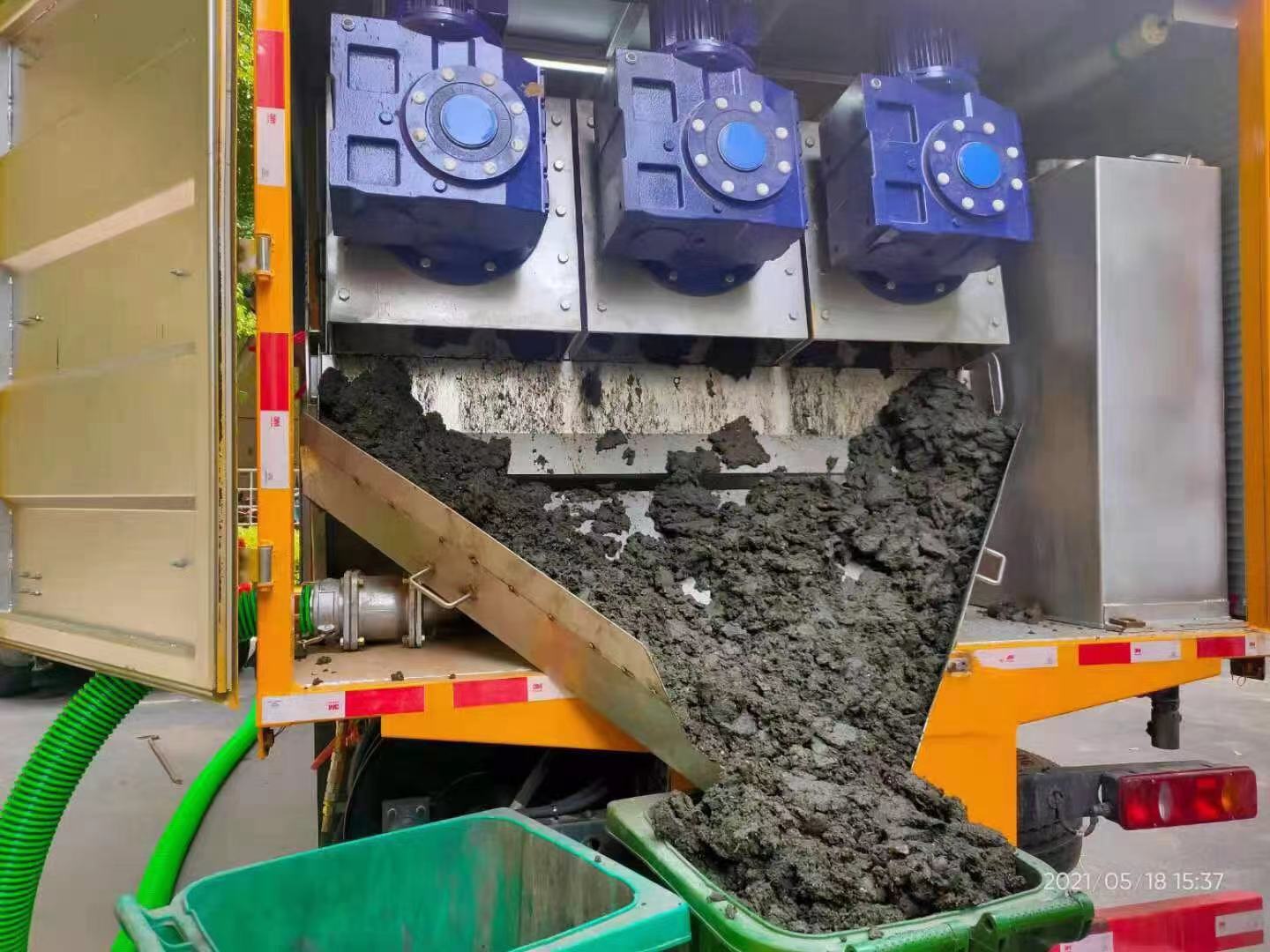 丰都化粪池清掏城市维护站-泥浆净化干湿分离处理